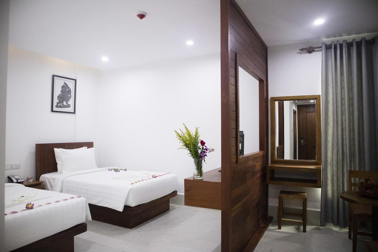 Angkor City View Hotel Siem Reap Bagian luar foto